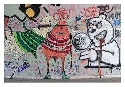 Berlin - Streetart Skalitzerstrasse - Jeanette Geissler - Fotografie - Graffiti